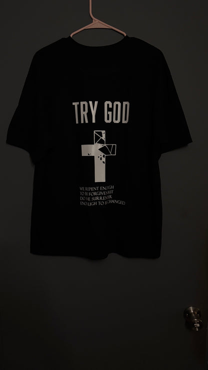 "Try God" T-shirt